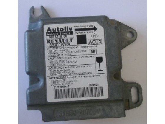 Centralina Airbag Renault Scénic 2000 ca113